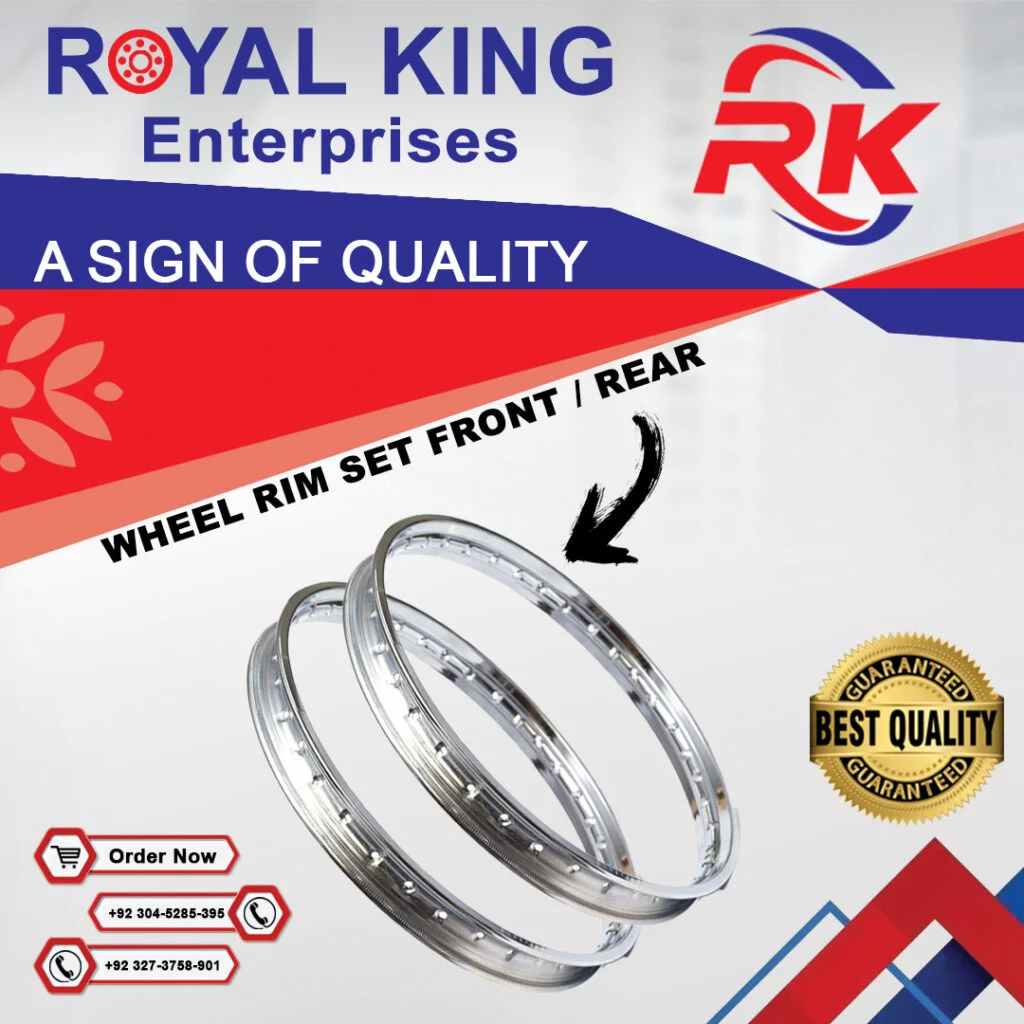 WHEEL RIM SET FRONT REAR CD CDI